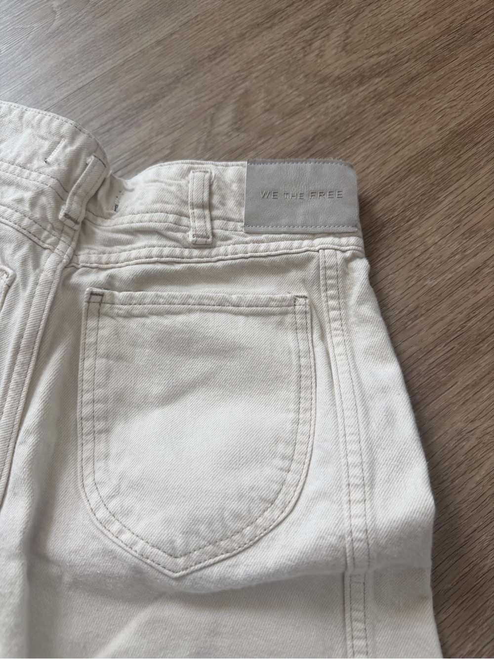 FREE PEOPLE Aster Straight Jean size 25 - Picture 5 of 7